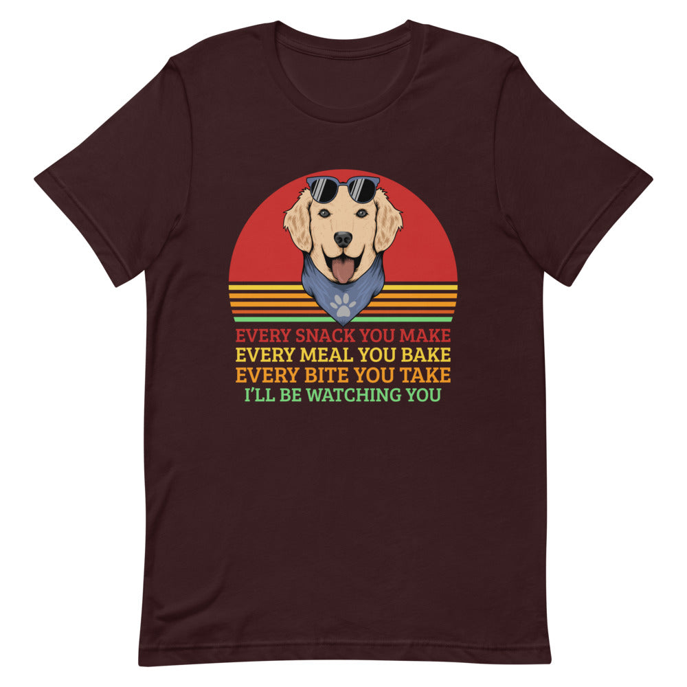 Dog Print Short-Sleeve Unisex T-Shirt