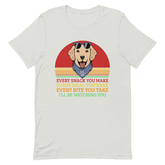 Dog Print Short-Sleeve Unisex T-Shirt