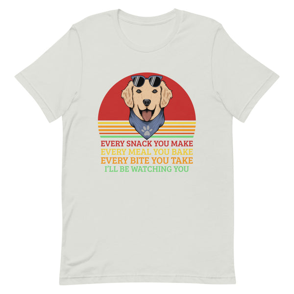 Dog Print Short-Sleeve Unisex T-Shirt
