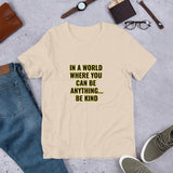 Be Kind Short-Sleeve Unisex T-Shirt Bella+Canvas 3001