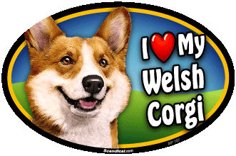 I Love My Welsh Corgi Pet Magnet