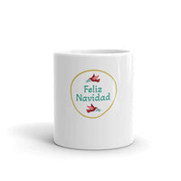 Feliz Navidad White Glossy Mug