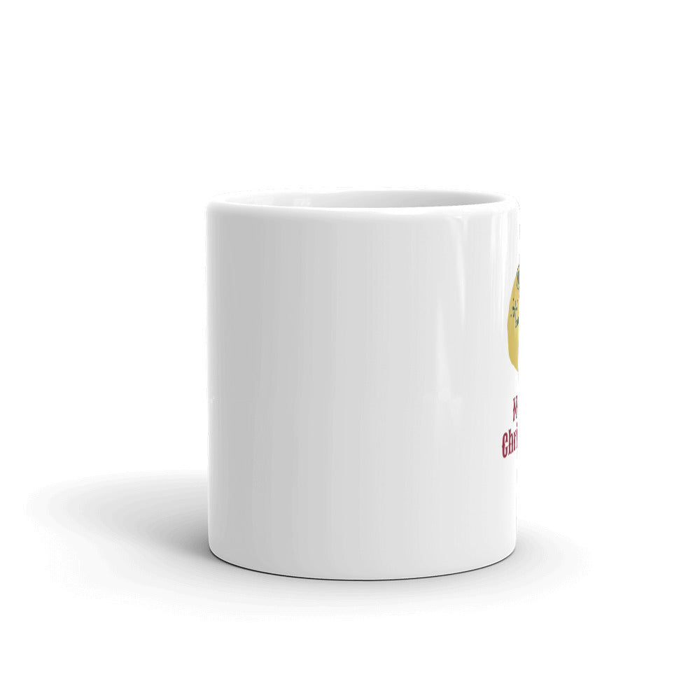Merry Christmas White Glossy Mug
