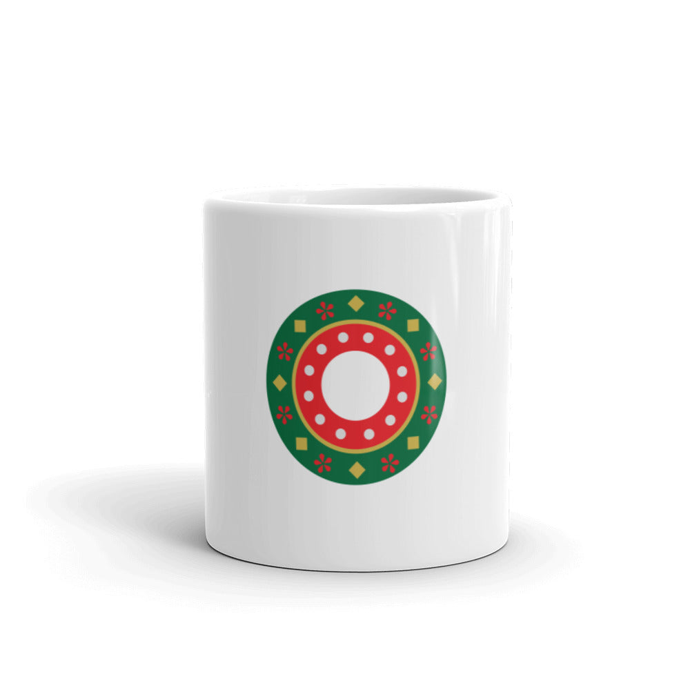 Holiday White Glossy Mug