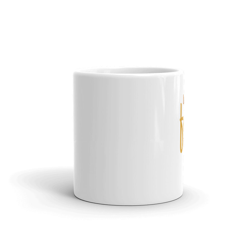 Lets Fall in Love White Glossy Mug