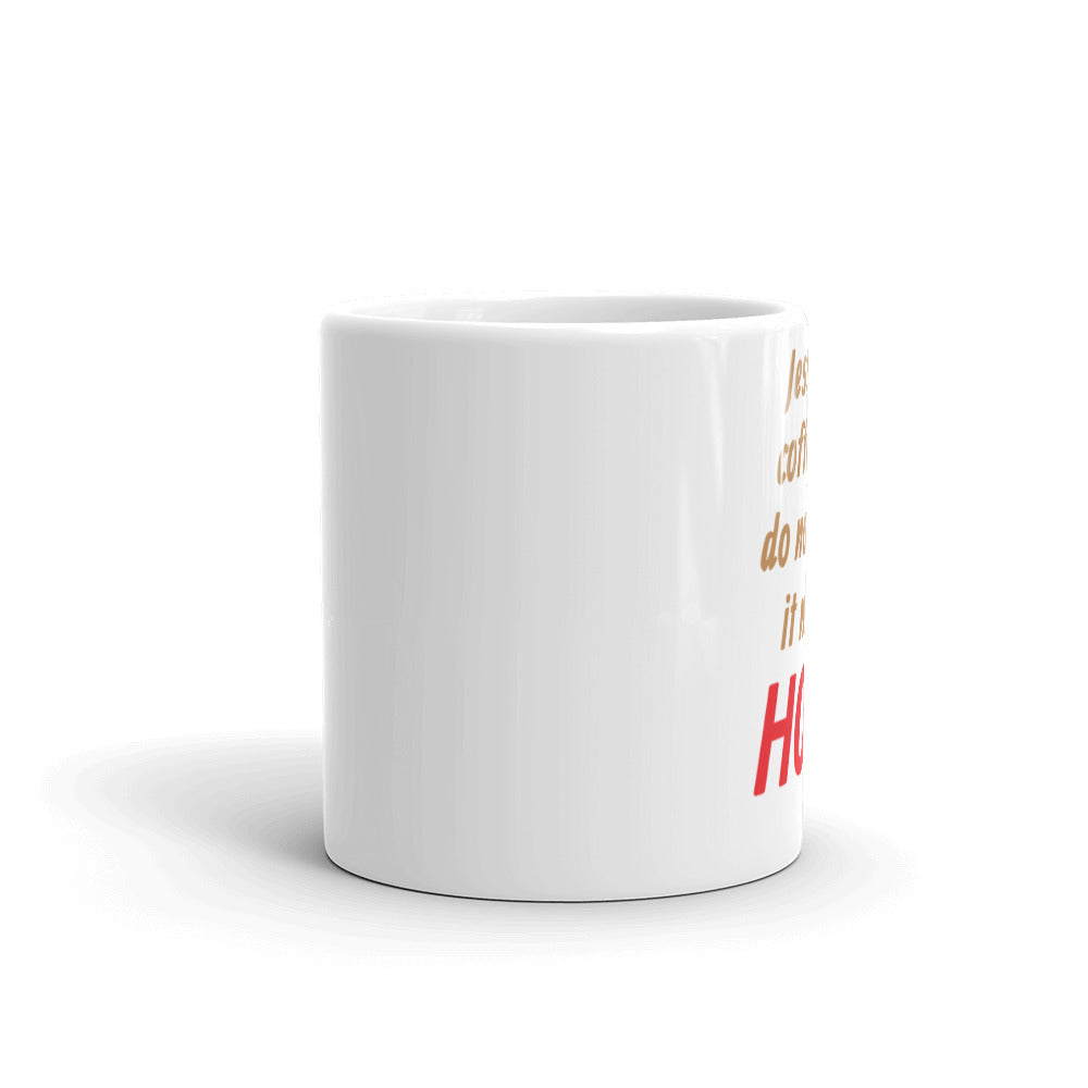 Jessica's Design White Glossy Coffee Mug