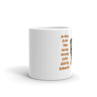 Morning Coffee with My Rothweiler White Glossy Mug