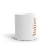 Morning Coffee with My Kitten White Glossy Mug