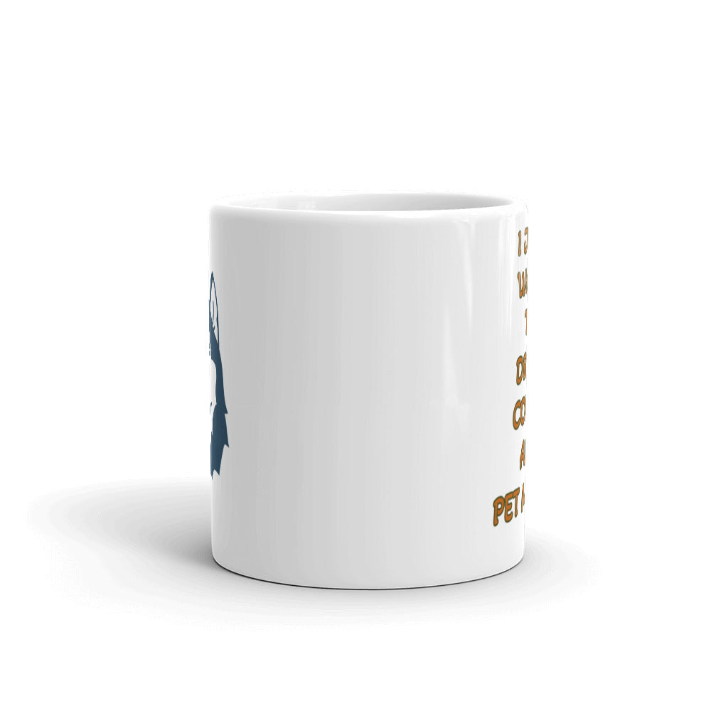 Designer Animal Print White Glossy Mug