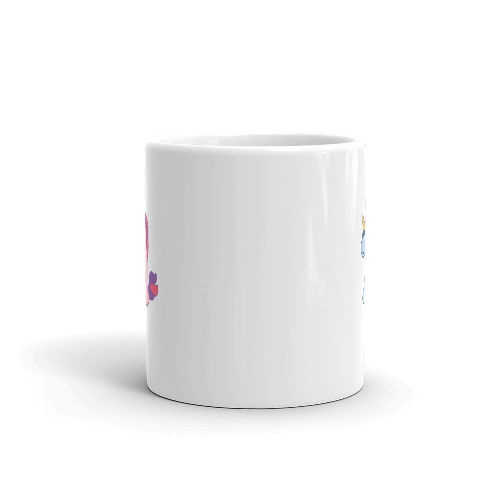Designer Unicorn White Glossy Mug