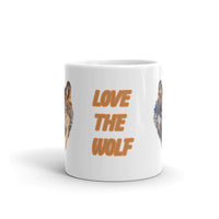 Love the Wolf White Glossy Mug
