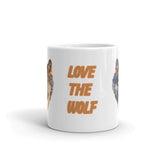 Love the Wolf White Glossy Mug