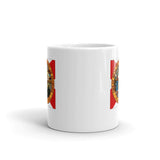 State of Florida Flag White Glossy Mug