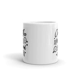 Coffee is Always a Good Idea White Glossy Mug