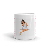 Your Wife is Hot Just Like the Coffee White Glossy Mug