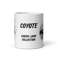 Sarah-Jane Collection Coyote White Glossy Mug