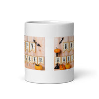 Happy Halloween White Glossy Mug