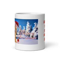 Wishing You a Joyous Holiday Season White Glossy Mug Great Gift!