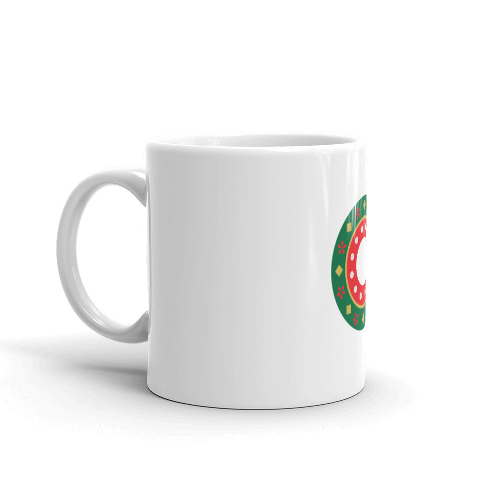 Holiday White Glossy Mug