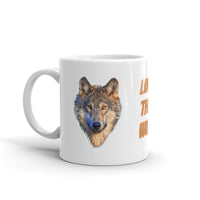 Love the Wolf White Glossy Mug