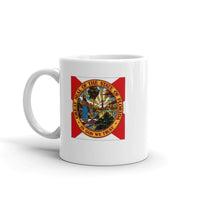 State of Florida Flag White Glossy Mug