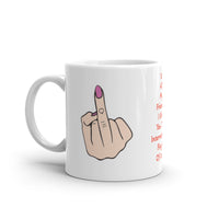 International Finger of Love White Glossy Mug