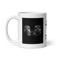 Florida Burrowing Owls White Glossy Mug