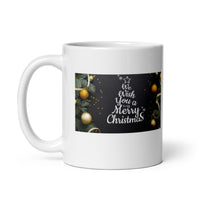 We Wish You a Merry Christmas White Glossy Mug