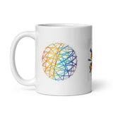 Abstract Art White Glossy Coffee Mug