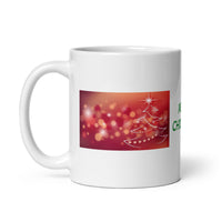 Merry Christmas White Glossy Mug