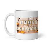 Happy Halloween White Glossy Mug