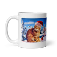 Wishing You a Joyous Holiday Season White Glossy Mug Great Gift!