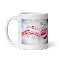 Happy Valentine Day White Glossy Mug