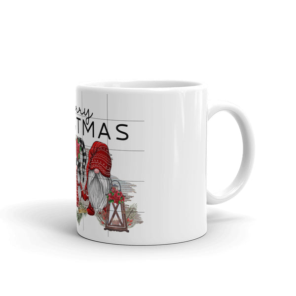 Merry Christmas White Glossy Coffee Mug