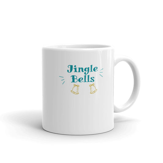Jingle Bells White Glossy Mug