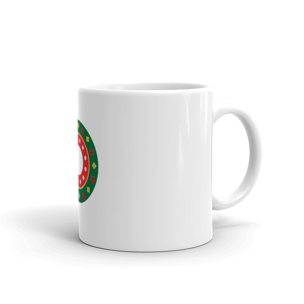 Holiday White Glossy Mug