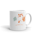 Autumn Leaves White Glossy Mug