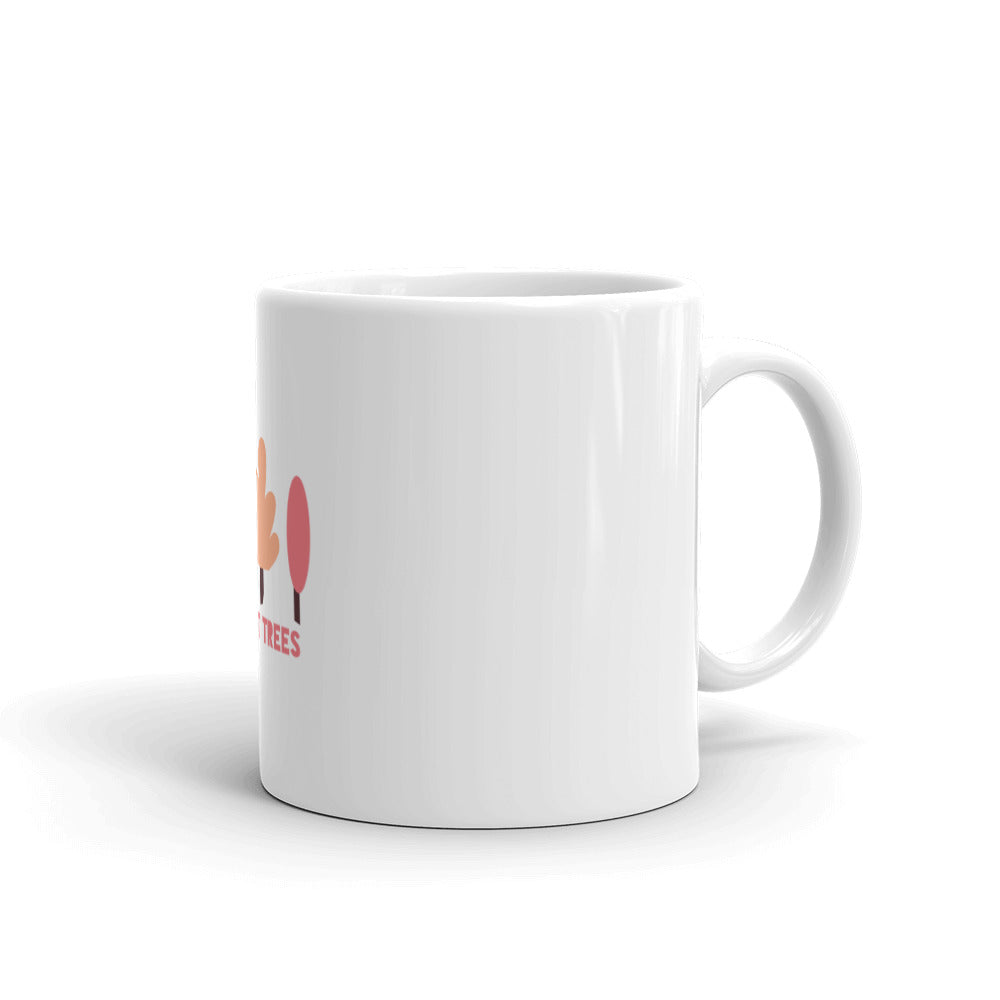 Plant Trees Environment White Glossy Mug
