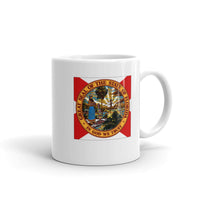 State of Florida Flag White Glossy Mug