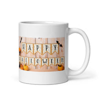 Happy Halloween White Glossy Mug