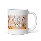 Happy Halloween White Glossy Mug
