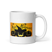 Happy Halloween White Glossy Mug