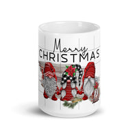 Merry Christmas White Glossy Coffee Mug