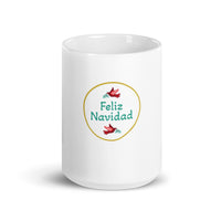 Feliz Navidad White Glossy Mug
