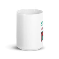 Stay Warm White Glossy Mug