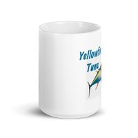 Yellowfin Tuna White Glossy Mug