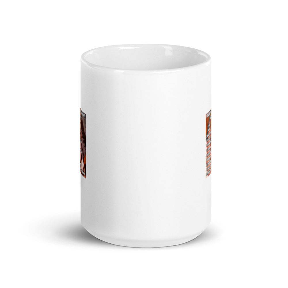 Designer Your Cat Loves You White Glossy Mug