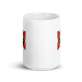 State of Florida Flag White Glossy Mug