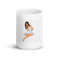 Your Wife is Hot Just Like the Coffee White Glossy Mug