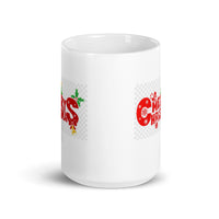 Merry Christmas White Glossy Mug Great Gift for the Hoildays